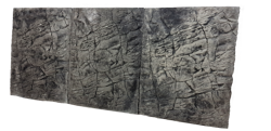 3D Foam Rock Grey Background Modules size 180x55cm