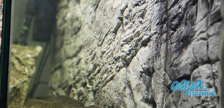 3D Foam Rock Grey Background Modules size 240x55cm