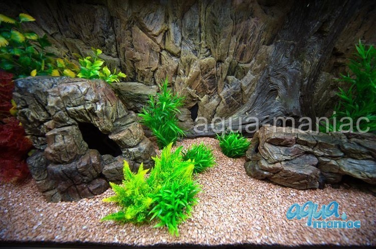 Bundle of long, large and small beige aquarium rocks SAVE £7