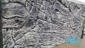 JUWEL Vision 180 3D thin grey rock background 90x45cm in 2 sections